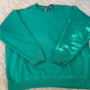 VTG Gap Green Pullover Sweatshirt Men’s XL 90s